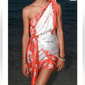 Yellow The Label YLLW Mundo Mini Dress Vacation One-Shoulder XS - SOLD OUT